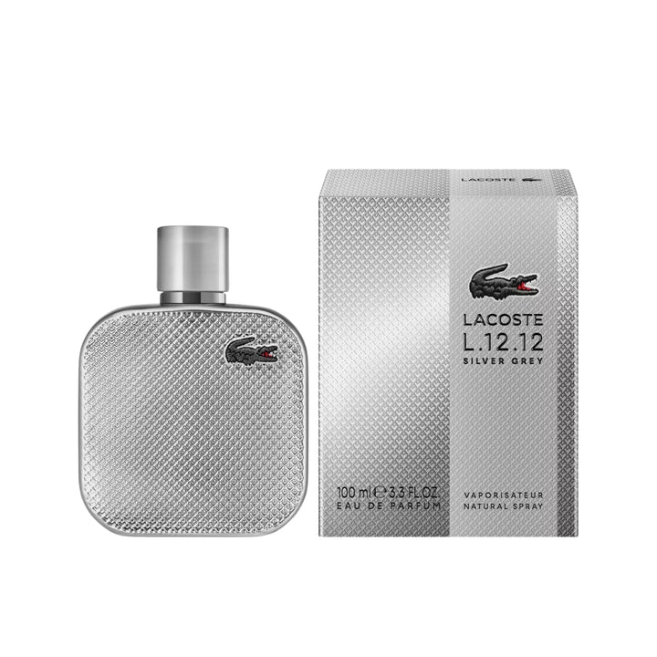 LACOSTE L.12.12 Silver Grey EDP 100ml | Isetan KL Online Store