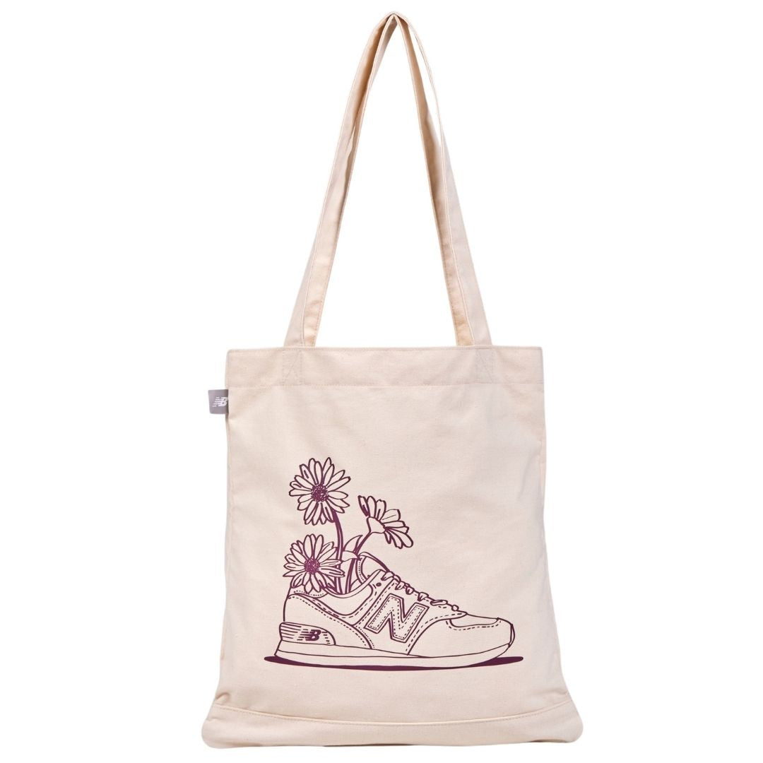 Graphic Tote (Faded-Plum)