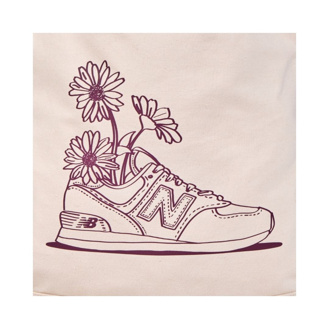 Graphic Tote (Faded-Plum)
