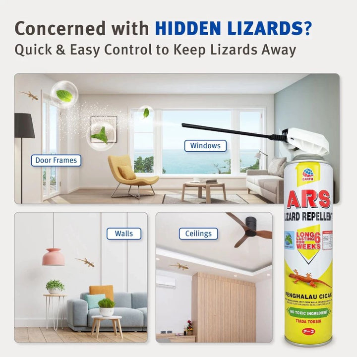 [Bundle of 2] Lizard Repellent Spray 500ml