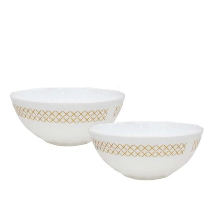 Luminarc Golden Maze 18cm Noddle Bowl 2pcs | Isetan KL Online Store