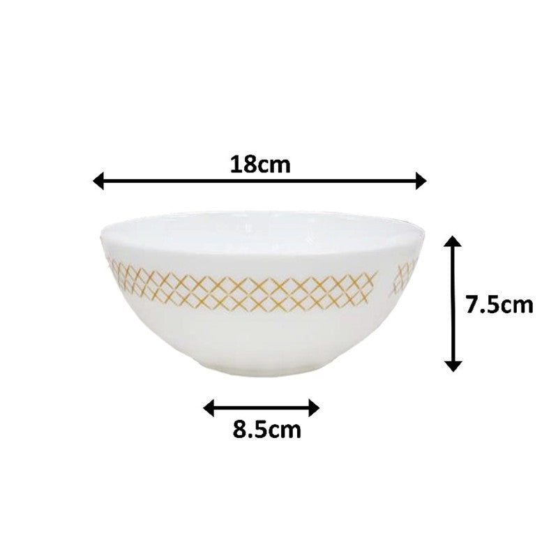 Luminarc Golden Maze 18cm Noddle Bowl 2pcs | Isetan KL Online Store