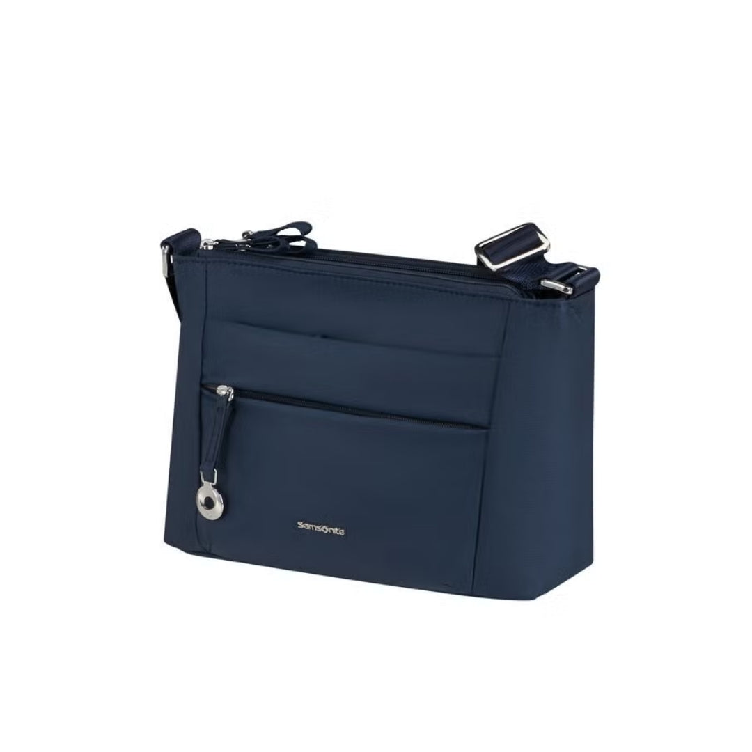 SAMSONITE Move 5.0 H. Shoulder Bag S 3 Zip (Dark Blue) | Isetan KL Online Store