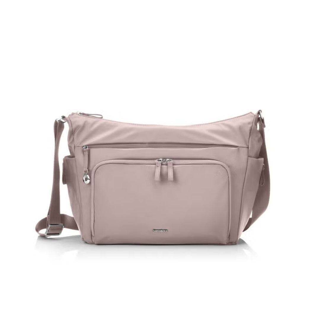 SAMSONITE Move 5.0 Multi Funct Shoulder Bag (Warm Taupe) | Isetan KL Online Store