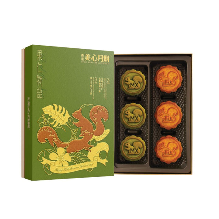 MX Tale of the Nuts Mooncake New 2025 (6pcs)