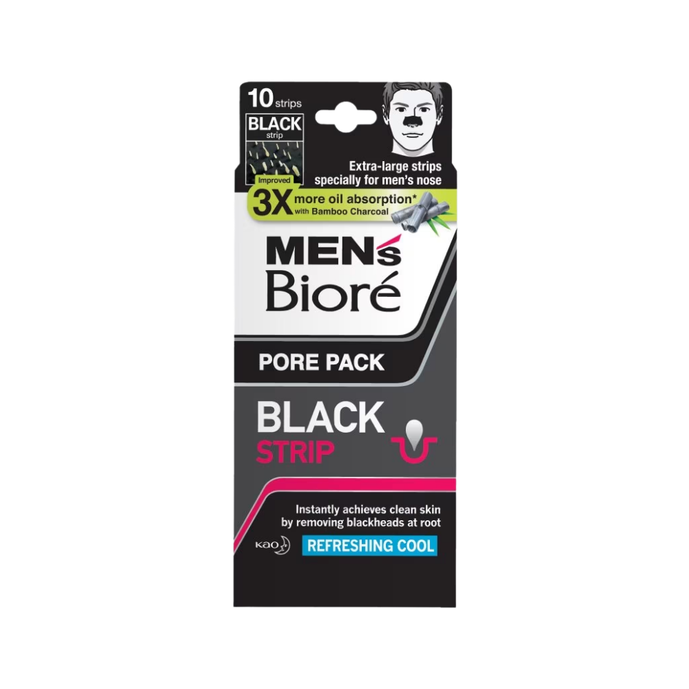 Men'S Pore Pack Black Strip 10s