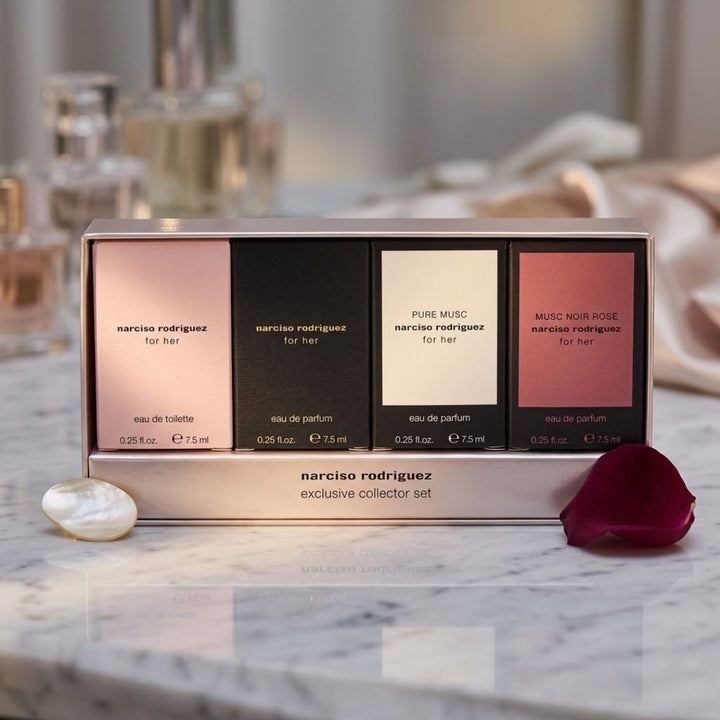 Gift Set : Narciso Rodriguez Mini Set for her (4x7.5ml)
