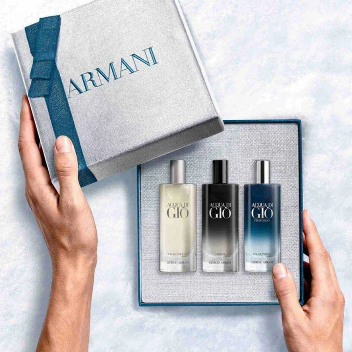 ARMANI BEAUTY Gift Set: Giorgio Armani Stronger With You Trio (3x15ml) | Isetan KL Online Store