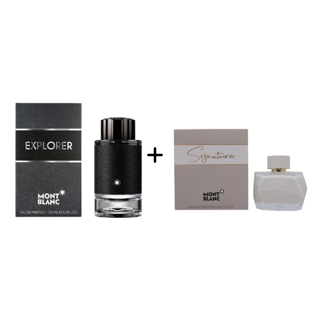 MONTBLANC (Special Price) Explorer Extreme EDP 100ml + Signature Elixir EDP 50ml | Isetan KL Online Store