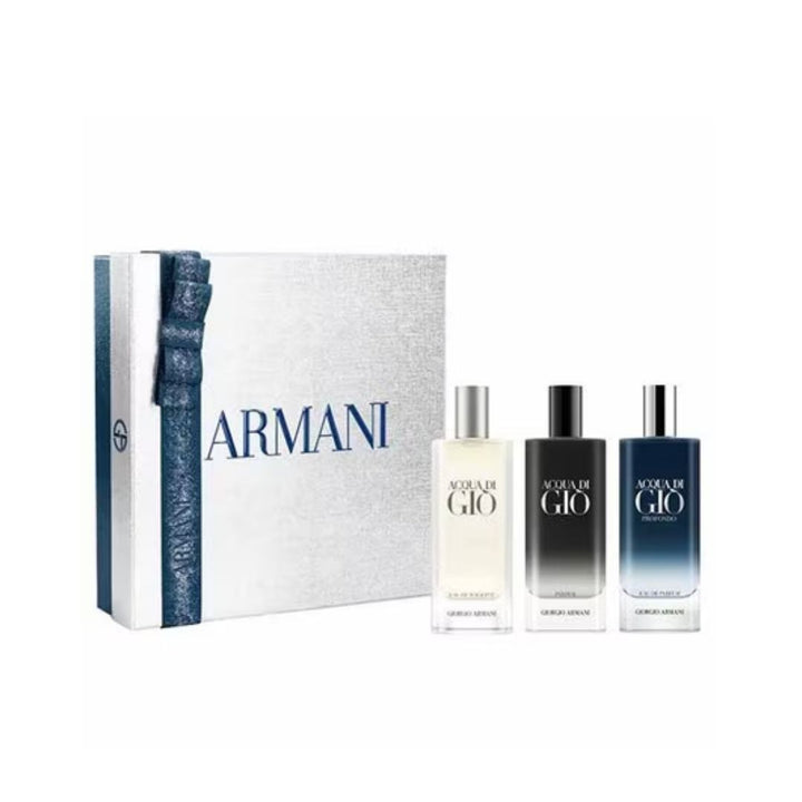 ARMANI BEAUTY Gift Set: Giorgio Armani Stronger With You Trio (3x15ml) | Isetan KL Online Store