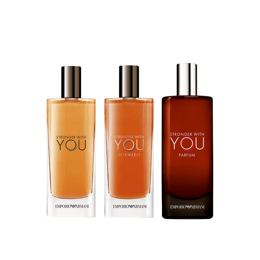 Gift Set: Emporio Armani Stronger With You Trio (3x15ml)-LIMITED EDITION