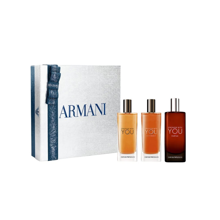 Gift Set: Emporio Armani Stronger With You Trio (3x15ml)-LIMITED EDITION
