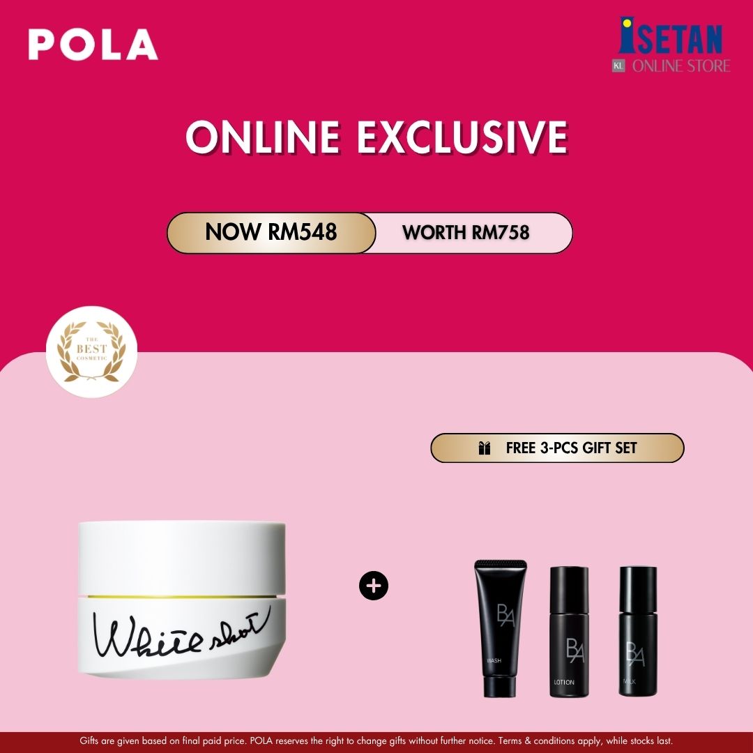Online Exclusive : White Shot RXS N 50g, gift worth RM210
