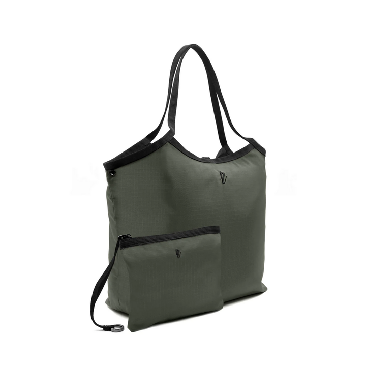 "Trocedero" Reversible Tote (Khaki / Black)