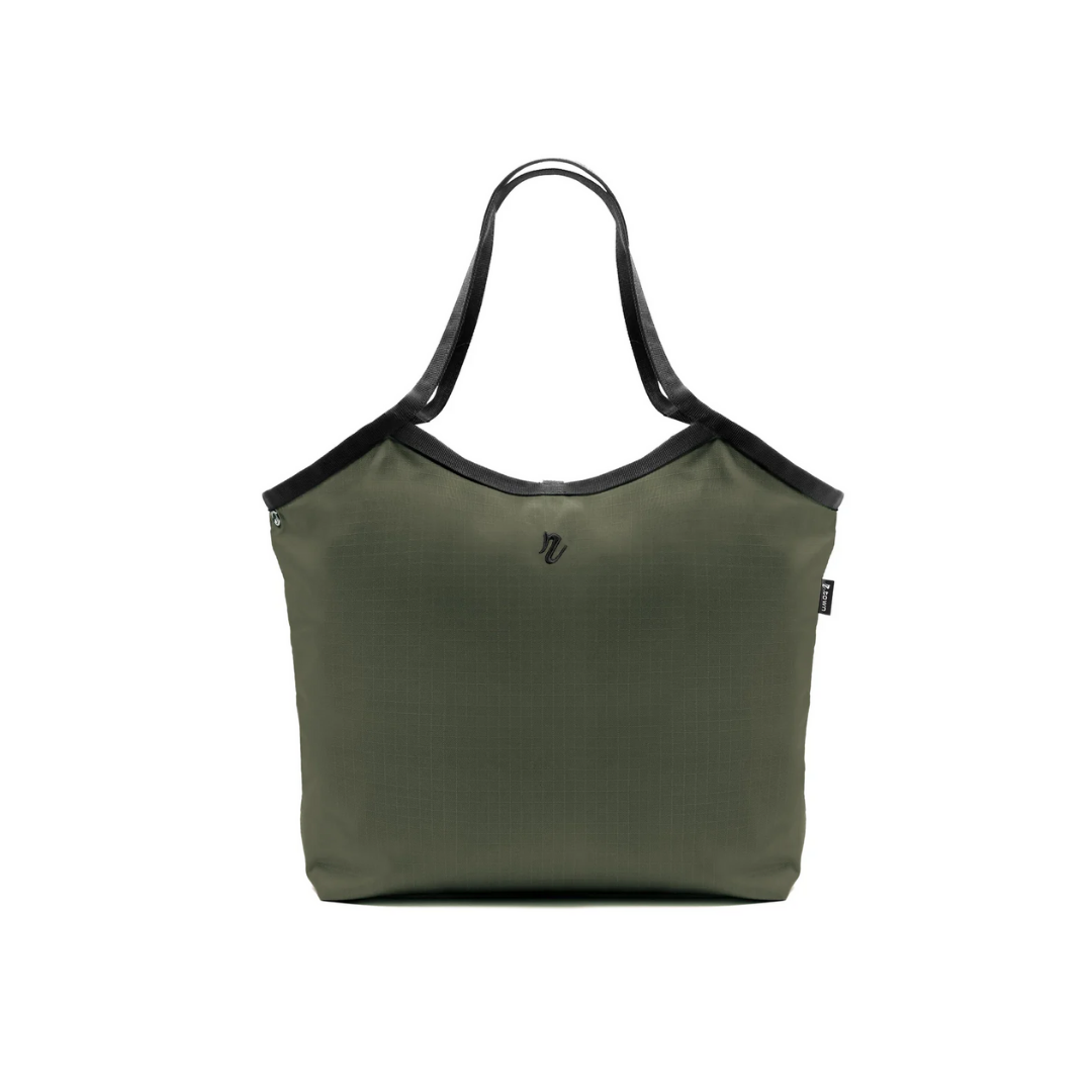 "Trocedero" Reversible Tote (Khaki / Black)