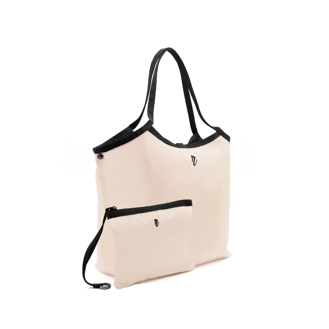 "Trocedero" Reversible Tote (Pink / Black)