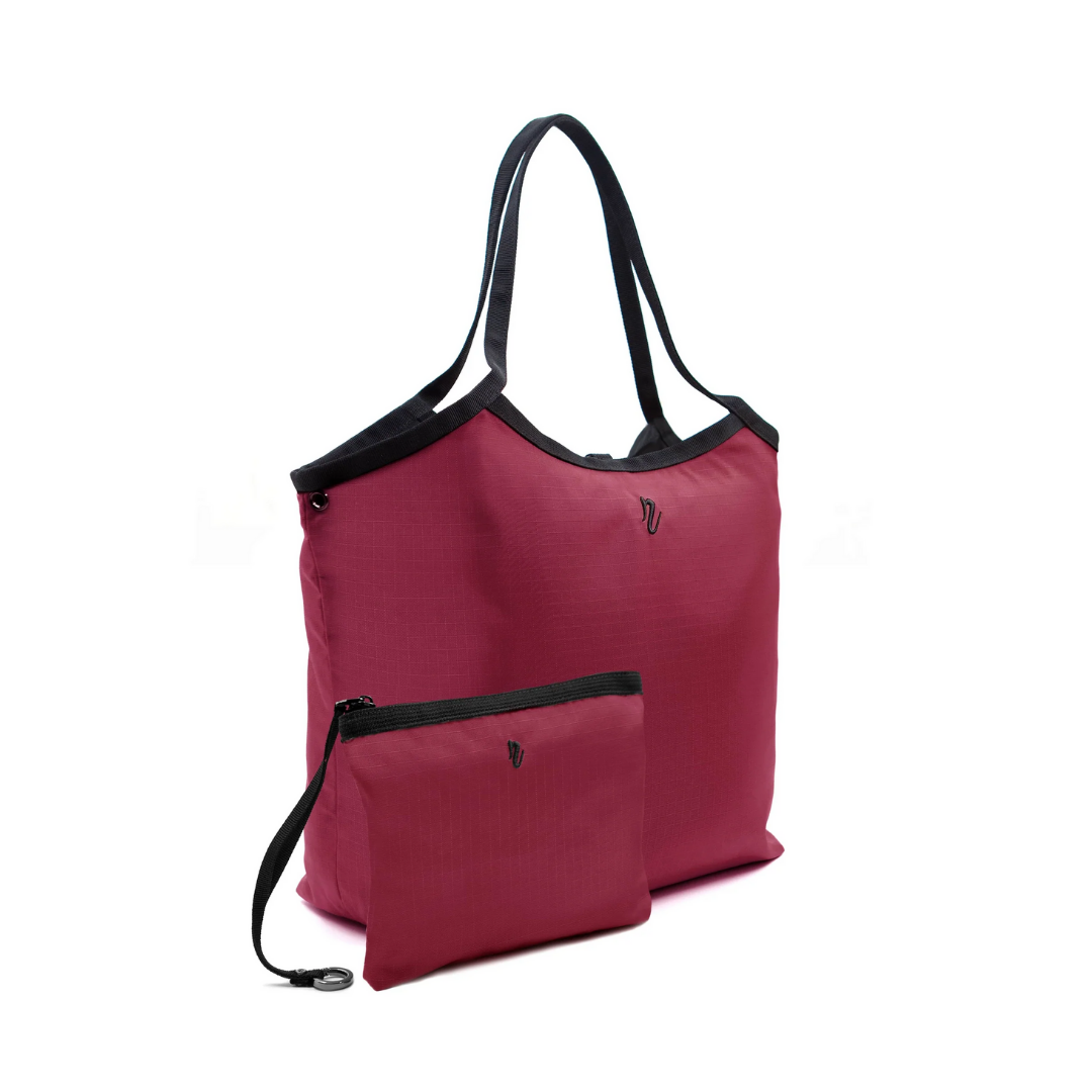 "Trocedero" Reversible Tote (Red / Black)