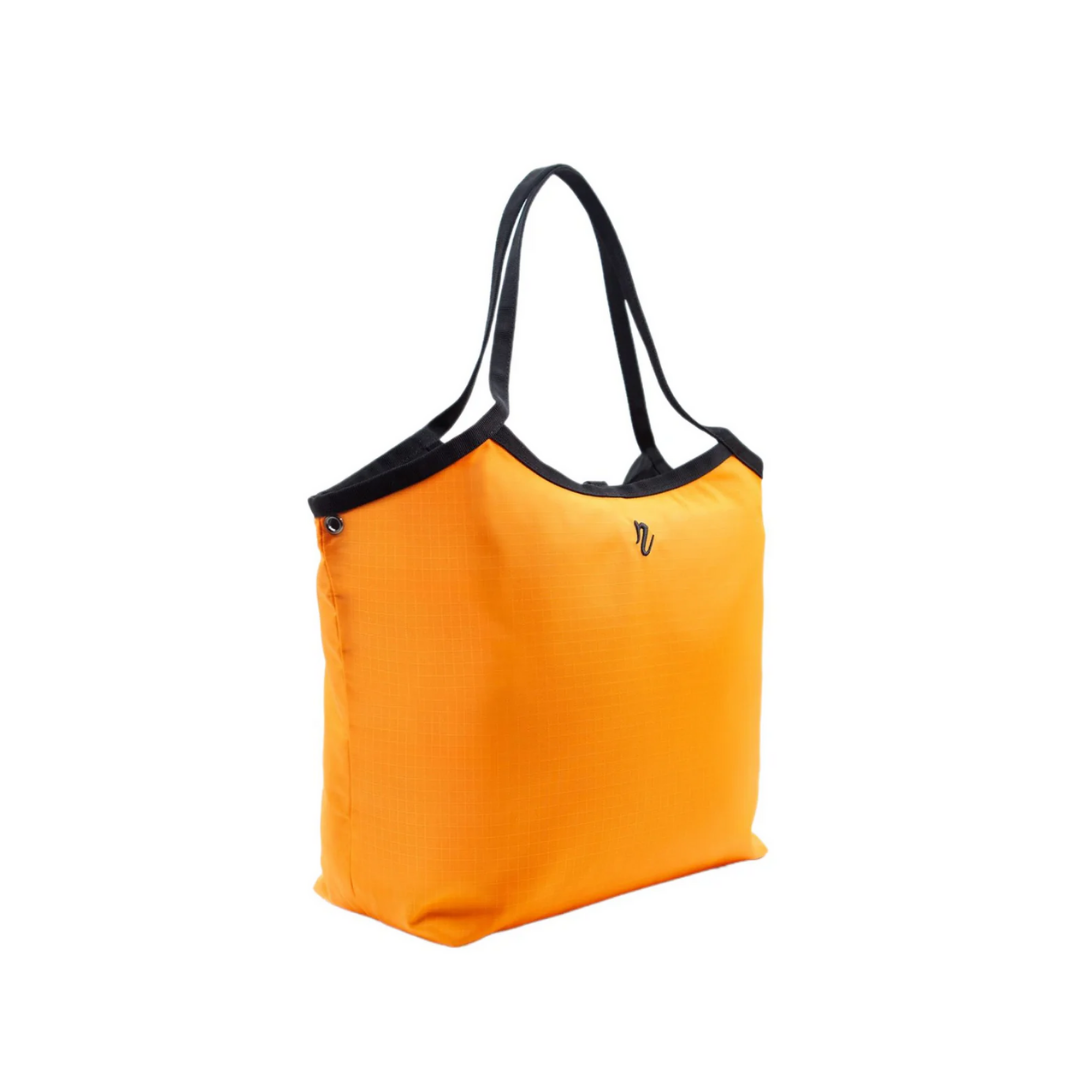 "Trocedero" Reversible Tote (Orange / Black)