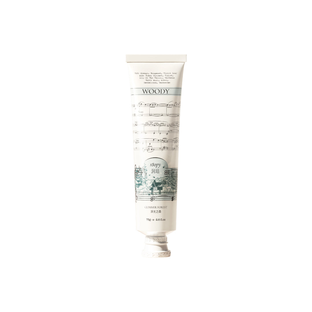 Plant Essential Oil Hand Cream Tea Glimmer Forest 75g