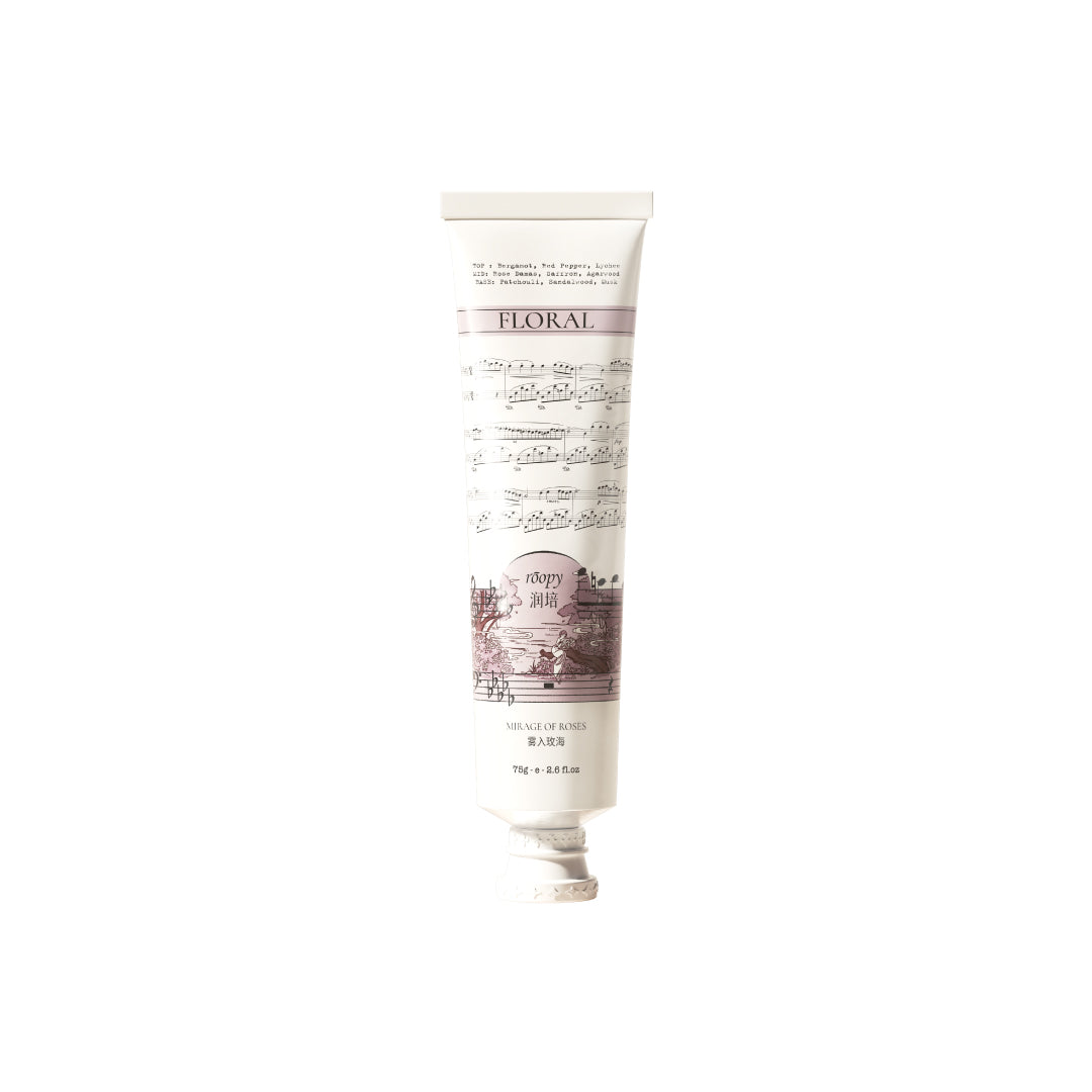Plant Essential Oil Hand Cream Tea Mirage Of Roses 75g