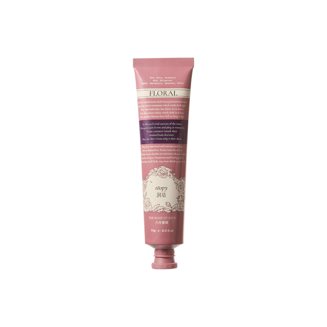 Plant Essential Oil Hand Cream The Rose Of June 75g