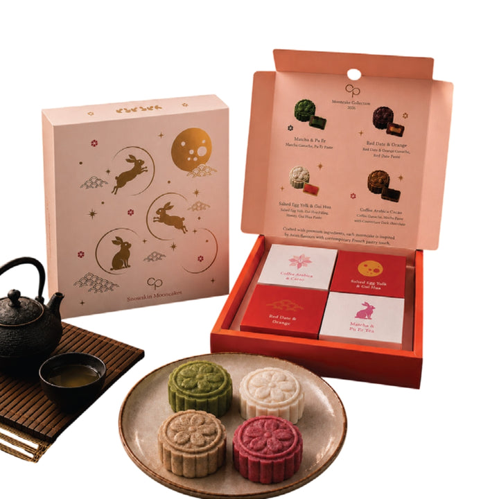 [Pickup Only] (Premium Snow Skin) Snowskin Mooncake (4pcs/box)