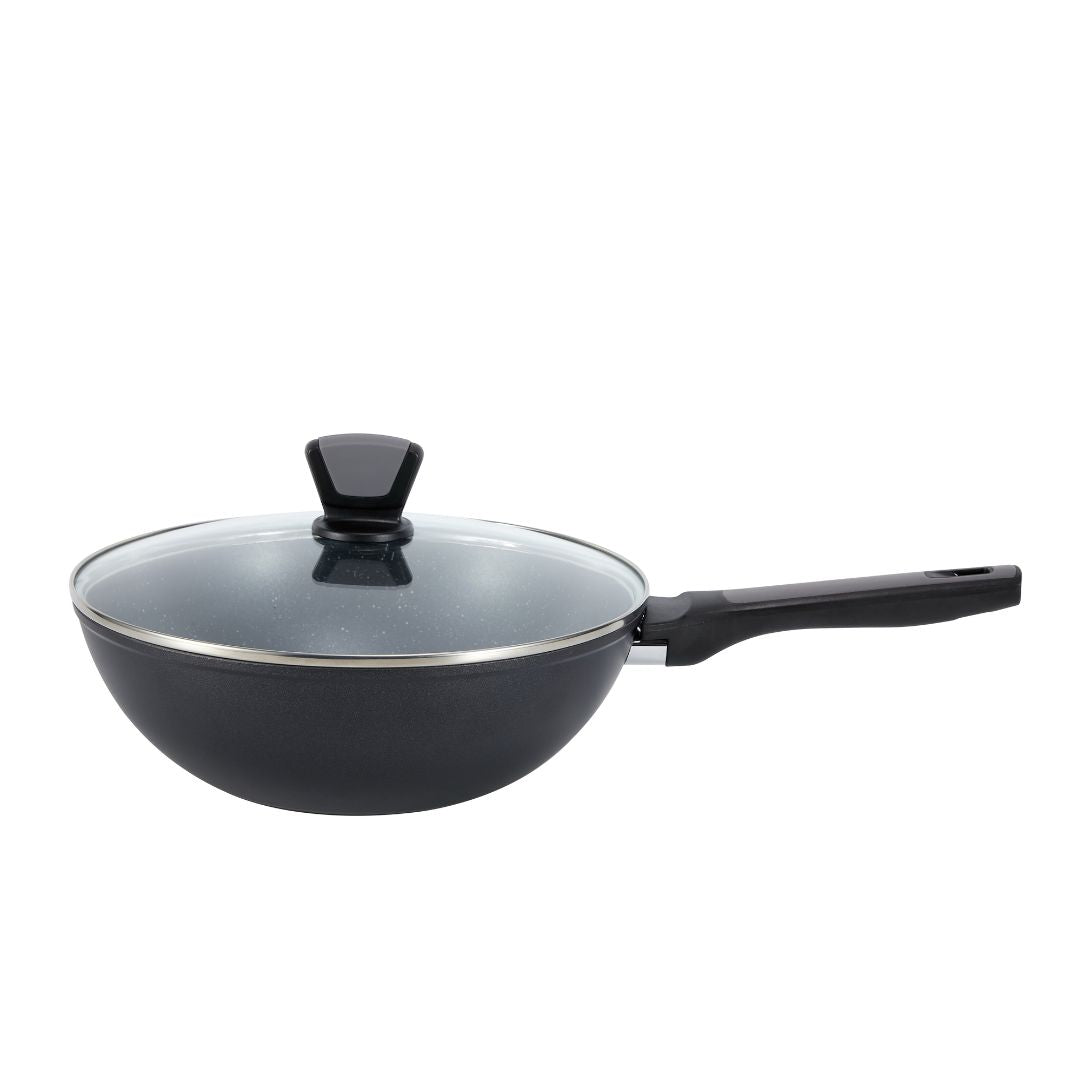 Shogun® Rio 5 Casserole Set - Wok with Lid 28cm +  Frypan 18cm