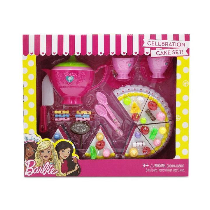 NT288K-24 Barbie Celebration Cake Playset