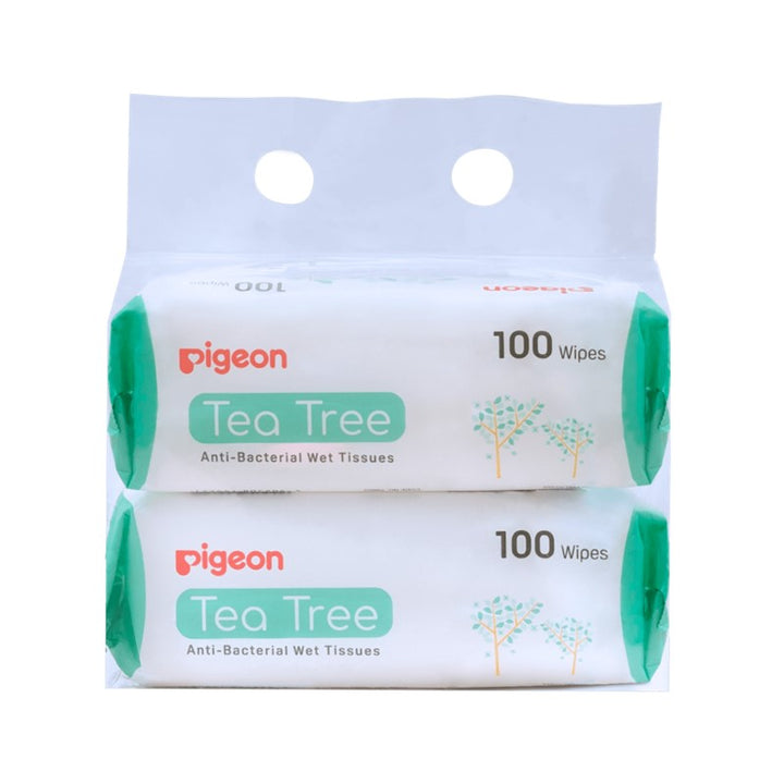 Tea Tree Anti-Bacteria Wet Tissues 100S x 2
