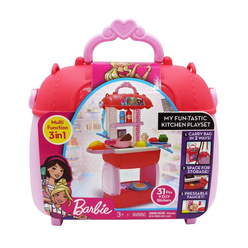 8781 Barbie My Fun-Tastic Kitchen Play Set