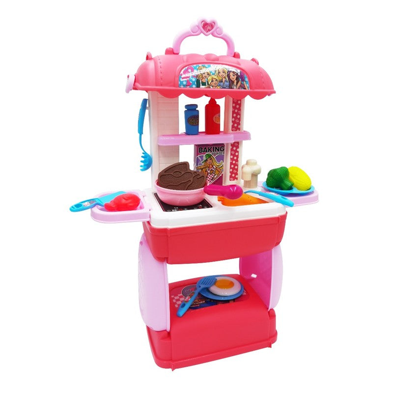 8781 Barbie My Fun-Tastic Kitchen Play Set