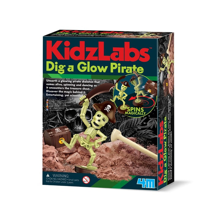KidzLabs Dig A Glow Pirate