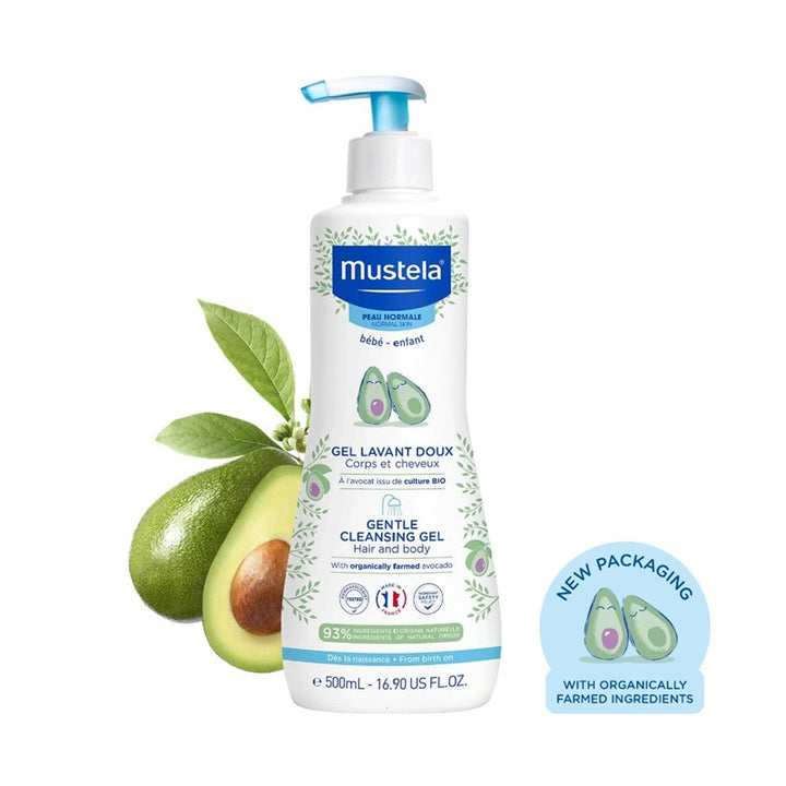 Gentle Cleansing Gel With Organically Farmed Avocado 500ml