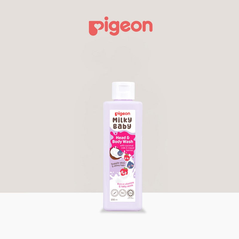 Milky Baby Head and Body Wash (200ml /700ml/600ml refill)