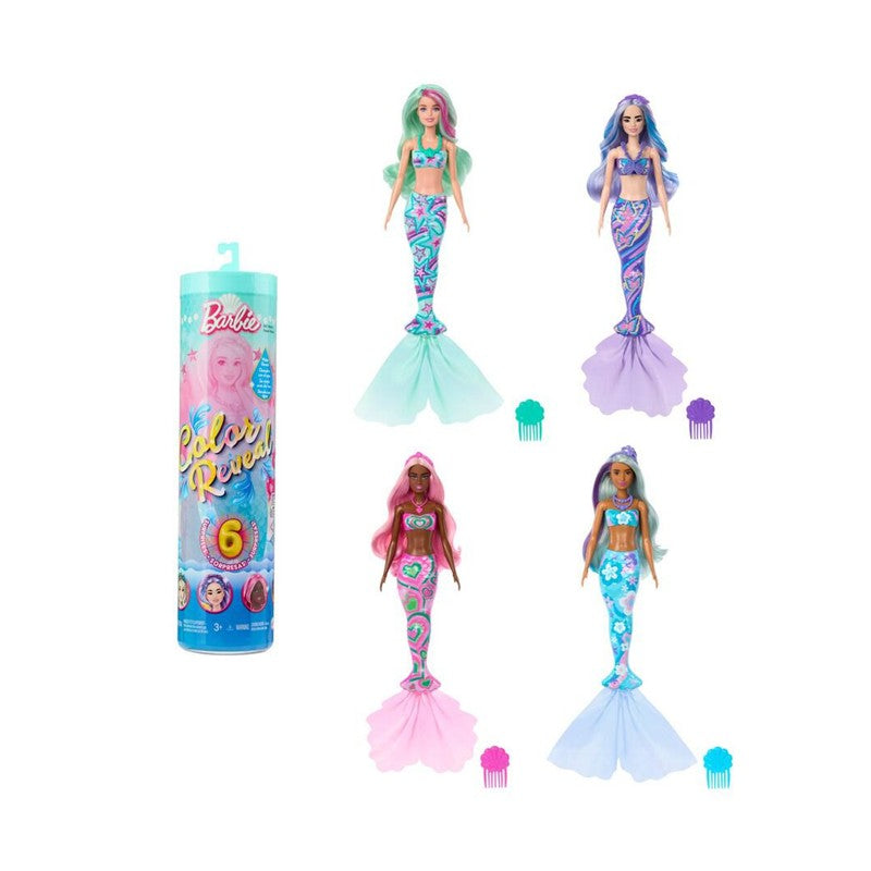 HRK12 Barbie Color Reveal Deep Sea Mermaid Series