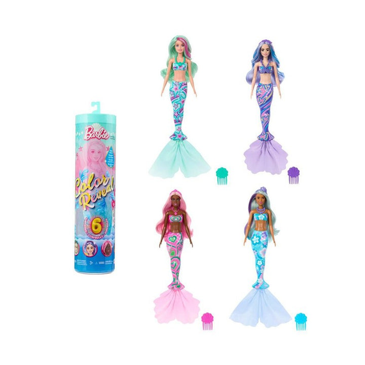 HRK12 Barbie Color Reveal Deep Sea Mermaid Series