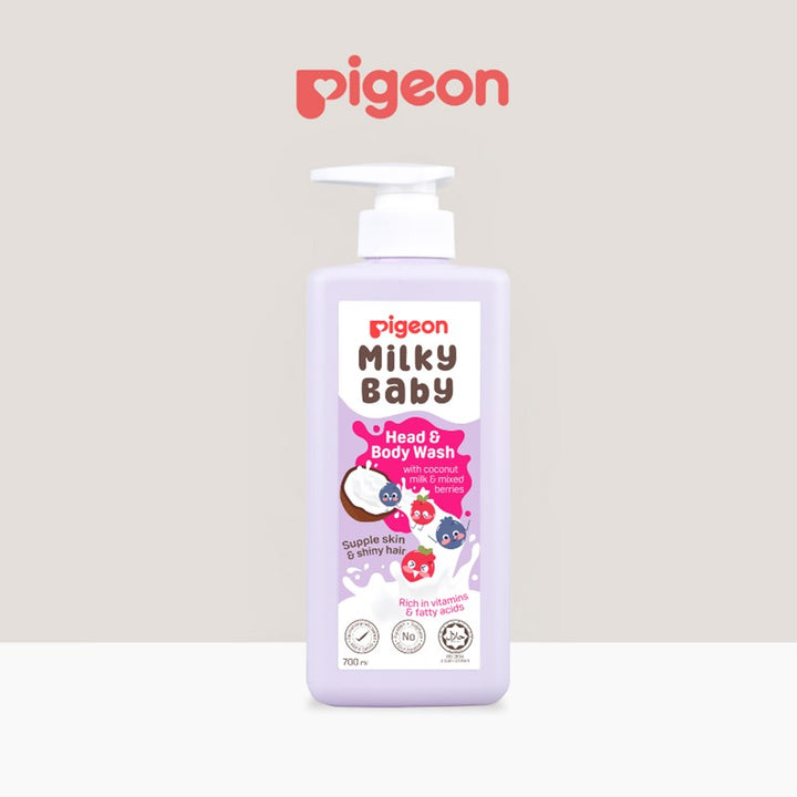 Milky Baby Head and Body Wash (200ml /700ml/600ml refill)