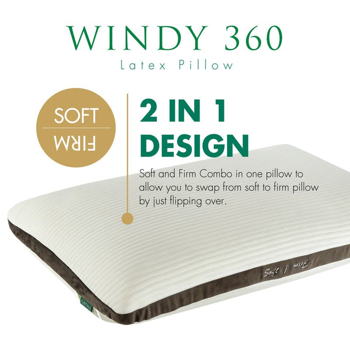 Windy 360 Latex Pillow