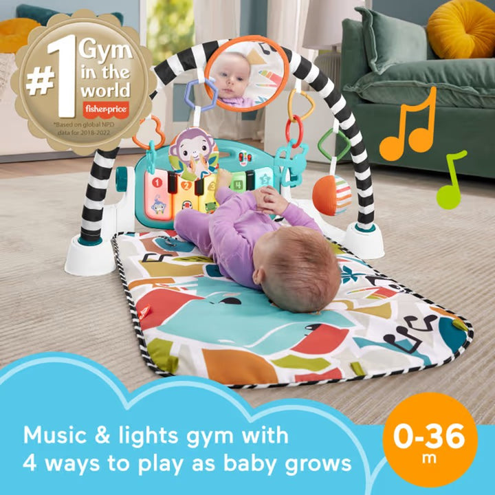 HRB13 Glow And Grow Kick & Play Piano Gym
