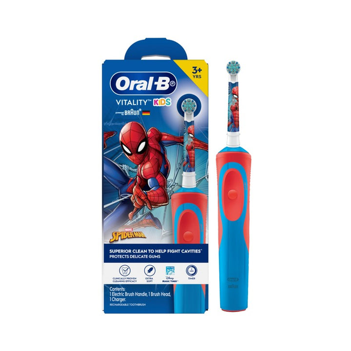 Vitality Kids Spiderman Electric Toothbrush