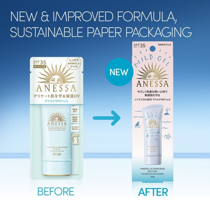 Mineral UV Sunscreen Skincare Mild Gel 90g
