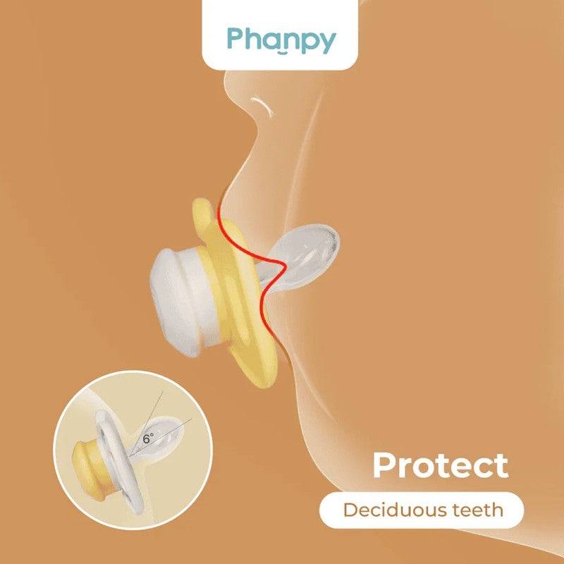 Phanpy Cute Baby Pacifier 6 M+ Honey Pickup (2pcs/box)