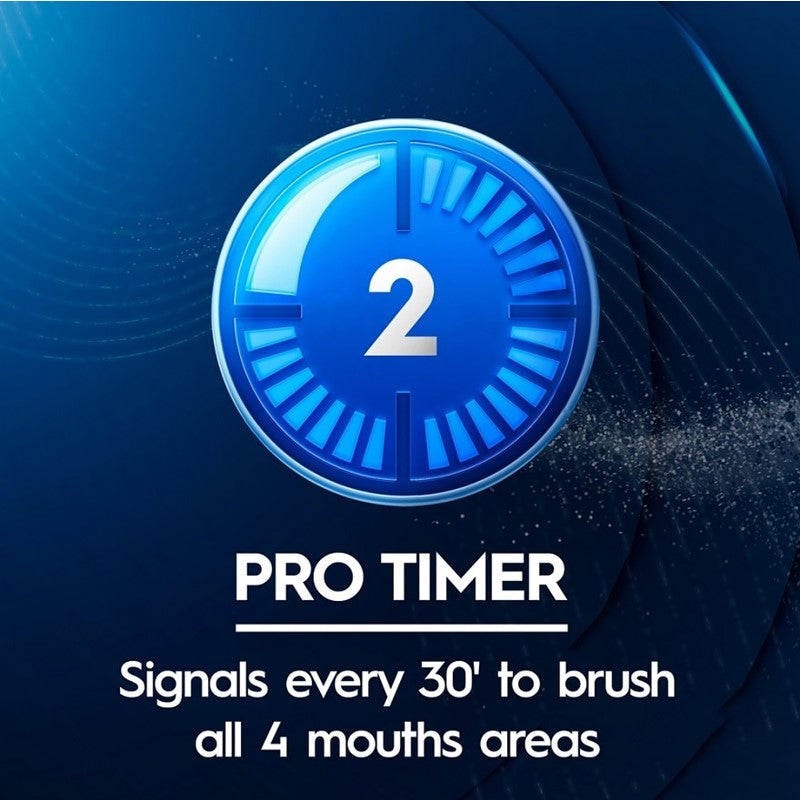 Pro 500 Deep Clean Blue Electric Toothbrush 1s
