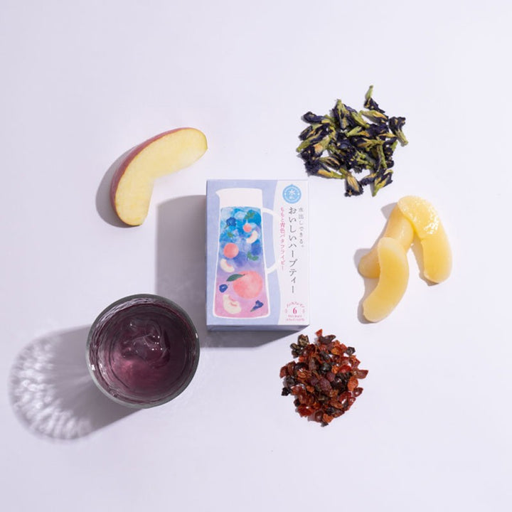 Peach & Blue Butterfly Pea Tea (6 bags)