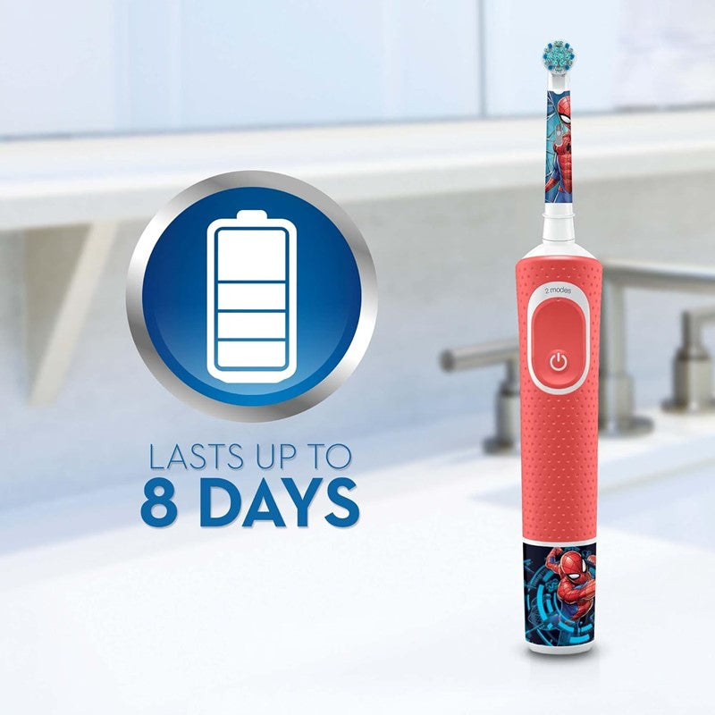 Vitality Kids Spiderman Electric Toothbrush
