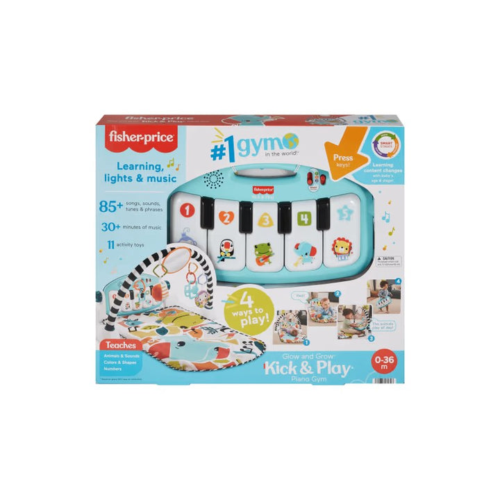 HRB13 Glow And Grow Kick & Play Piano Gym