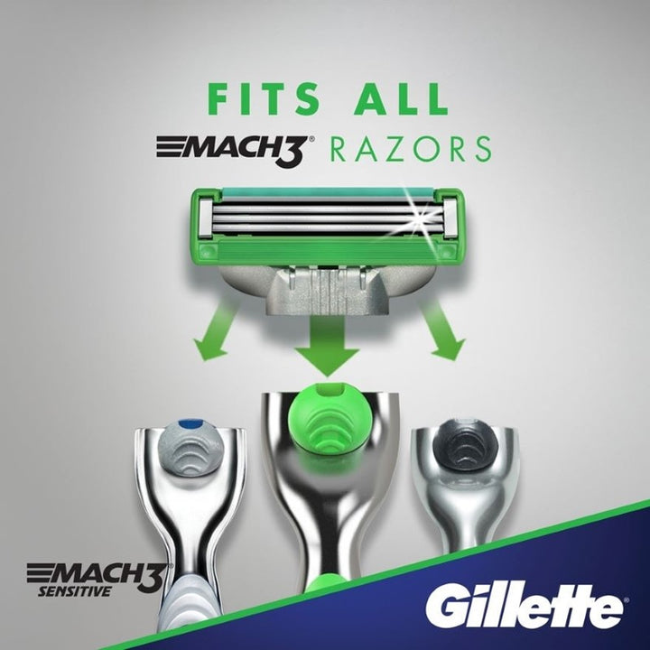 Mach3 Sensitive Cartridges Refill 4s