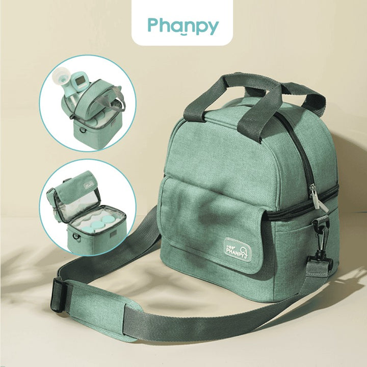 Phanpy Yile Breastmilk Storage Backpack (Green)