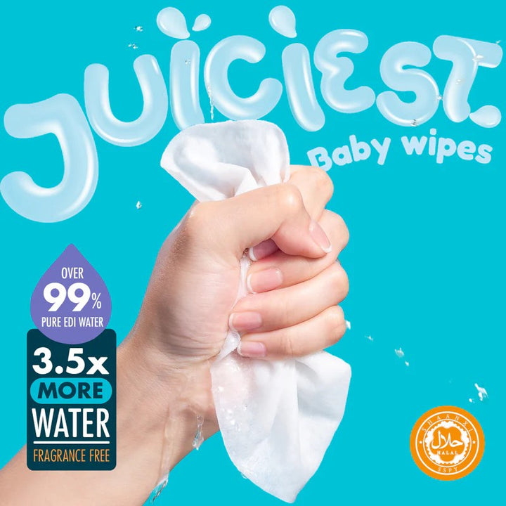 Hoppi Baby Wet Wipes (20 Wipes x 5 Packs)