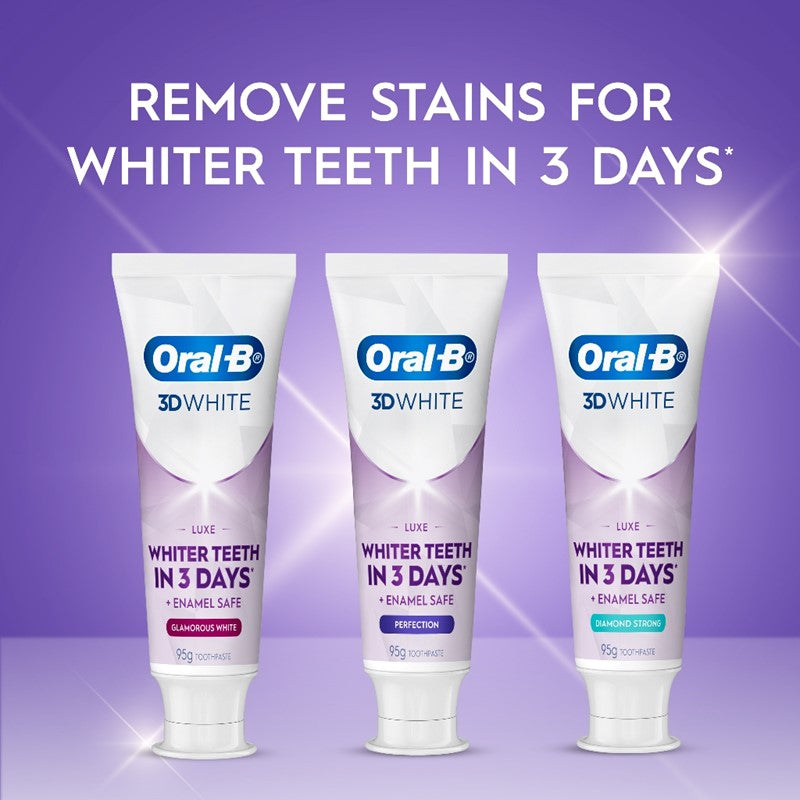 3D White Luxe Diamond Strong Whitening Toothpaste 95g